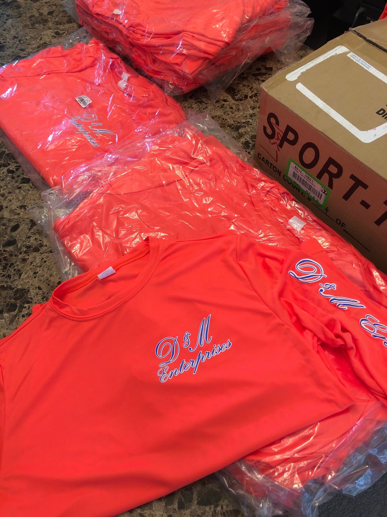 Long Sleeve T-shirts - 100% Polyester