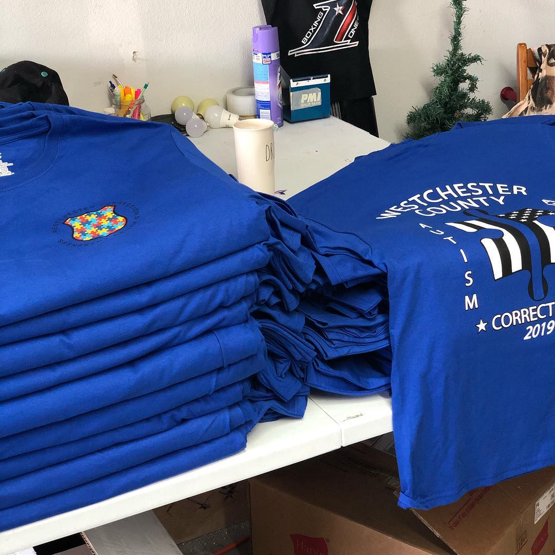 4 COLOR - FRONT & BACK PRINT - 100% RINGSPUN COTTON SHORT SLEEVE T-SHIRT