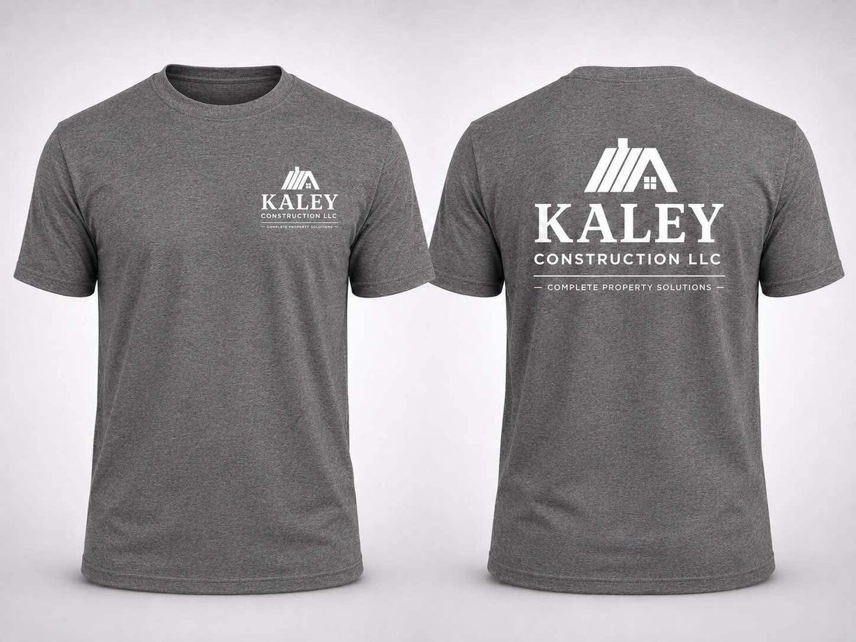 Kaley Construction LLC - 100% Polyester Short and Long Sleeve Shirts - 11 pcs