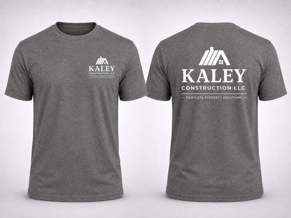 Kaley Construction LLC - 100% Polyester Short and Long Sleeve Shirts - 11 pcs