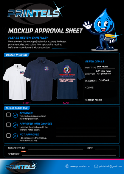 America Home Renovation Polos - 10 qty