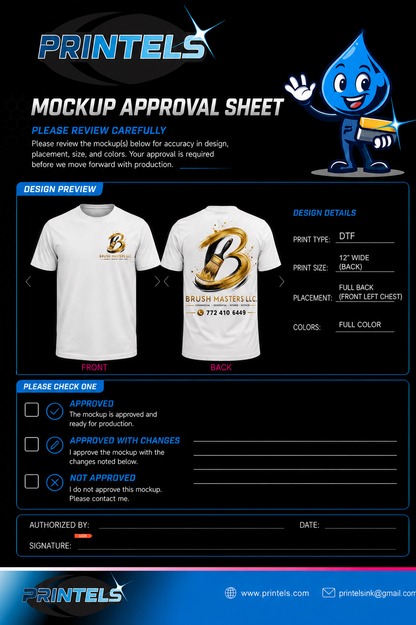 Brush Masters LLC Shirts - 2 pcs