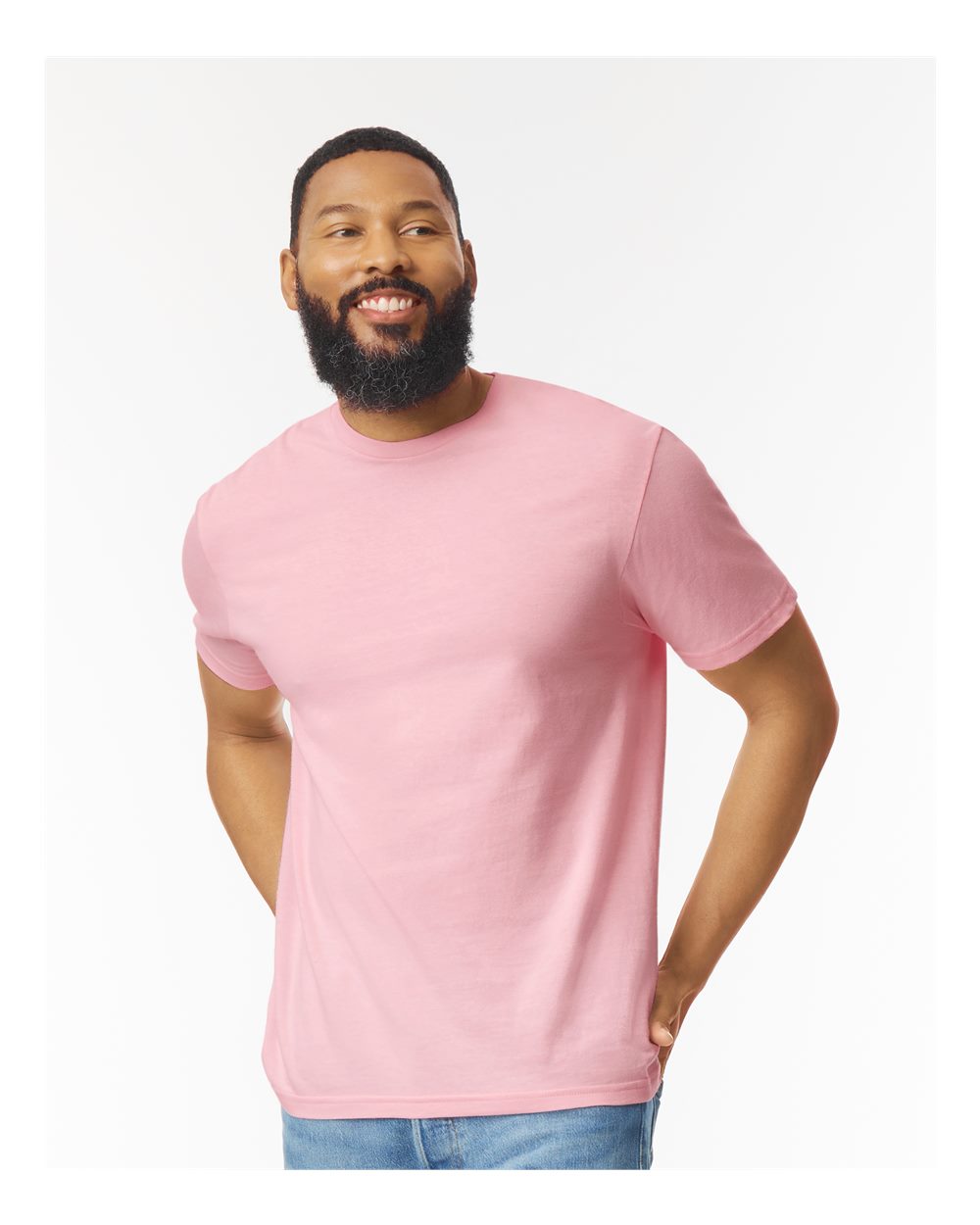 1 COLOR - FRONT & BACK PRINT  - 100% RINGSPUN COTTON SHORT SLEEVE T-SHIRT