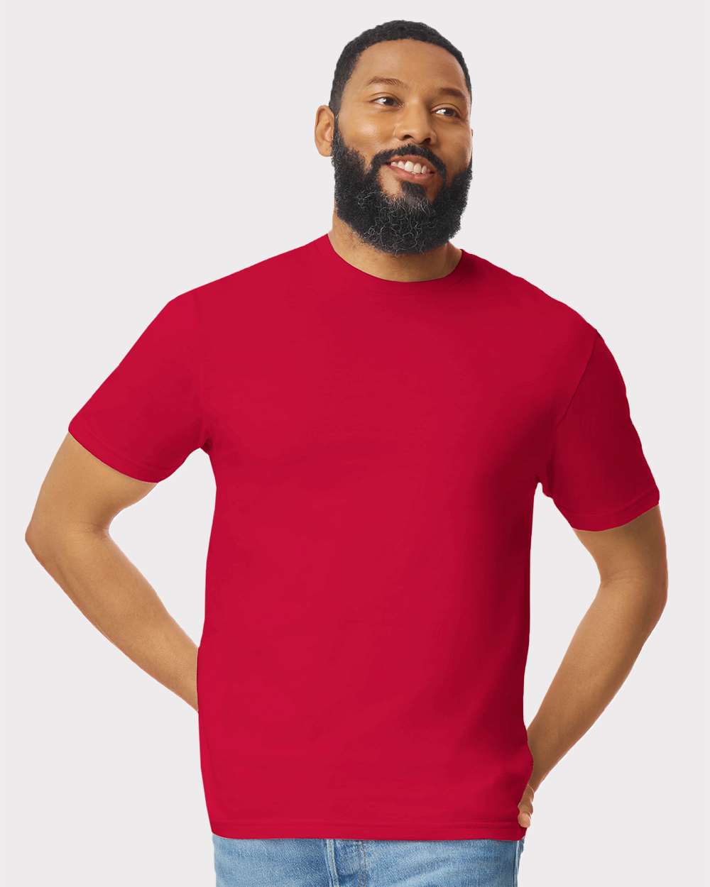 1 COLOR - FRONT & BACK PRINT  - 100% RINGSPUN COTTON SHORT SLEEVE T-SHIRT