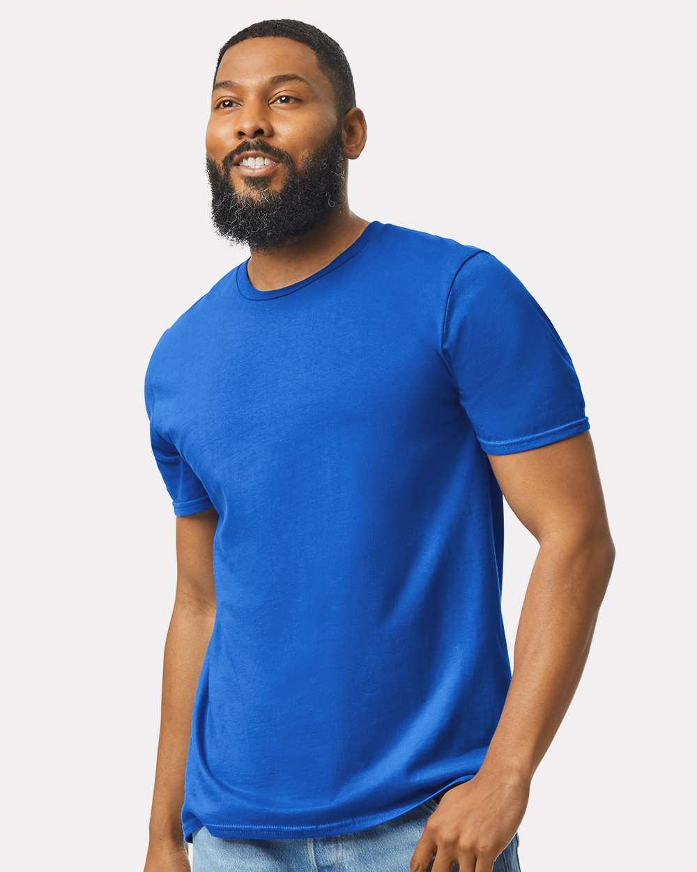 1 COLOR - FRONT & BACK PRINT  - 100% RINGSPUN COTTON SHORT SLEEVE T-SHIRT