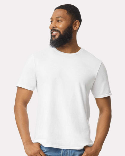 1 COLOR - FRONT & BACK PRINT  - 100% RINGSPUN COTTON SHORT SLEEVE T-SHIRT