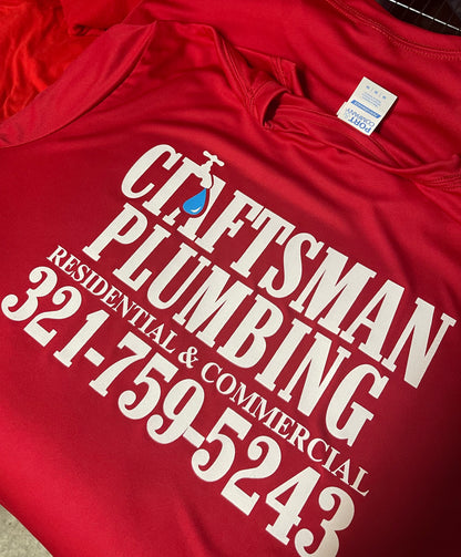 2 COLOR - FRONT & BACK PRINT  - 100% RINGSPUN COTTON SHORT SLEEVE T-SHIRT