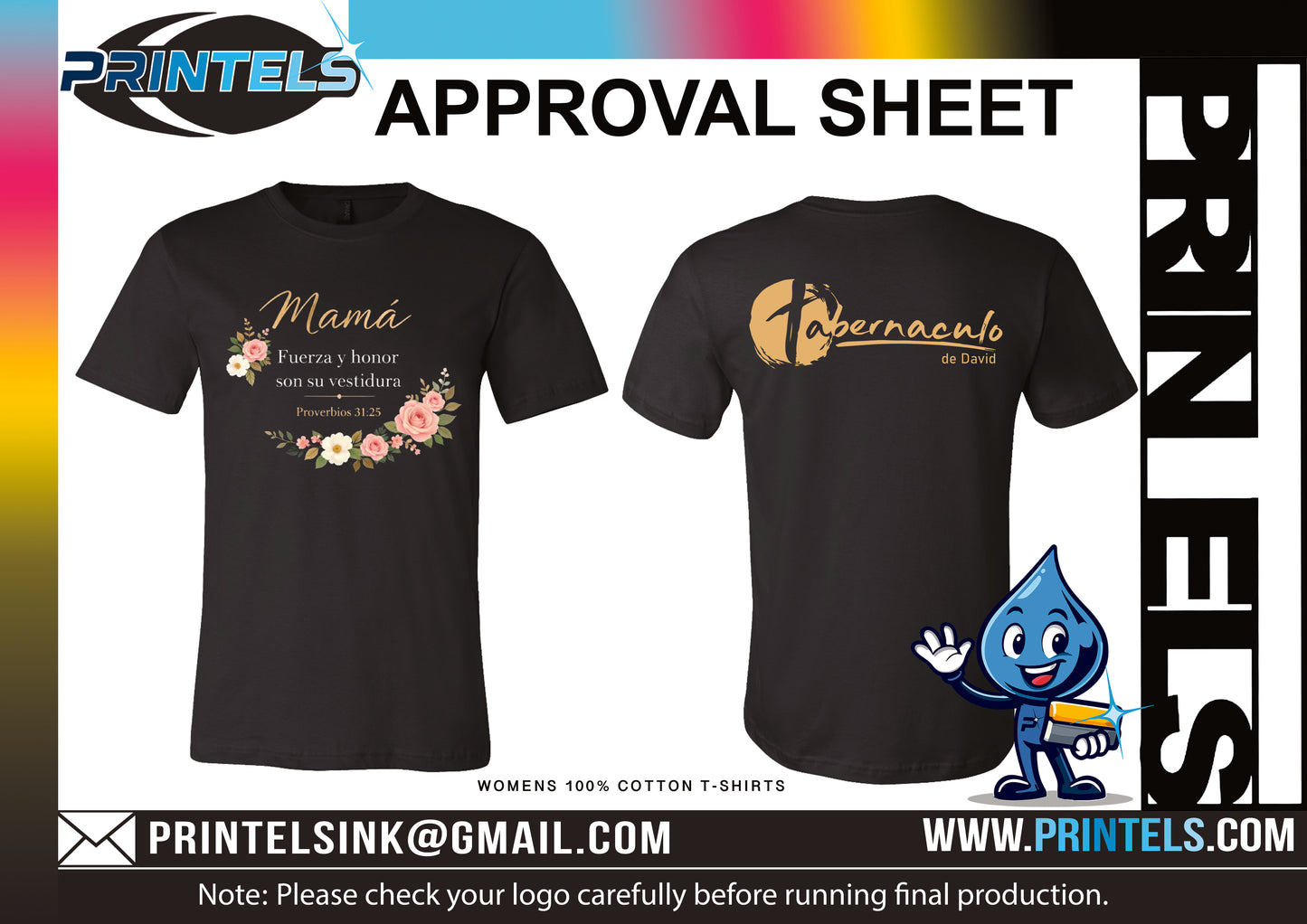 Iglesia - El Tabernaculo De David - Mothers Day Shirts - 18 Total pieces