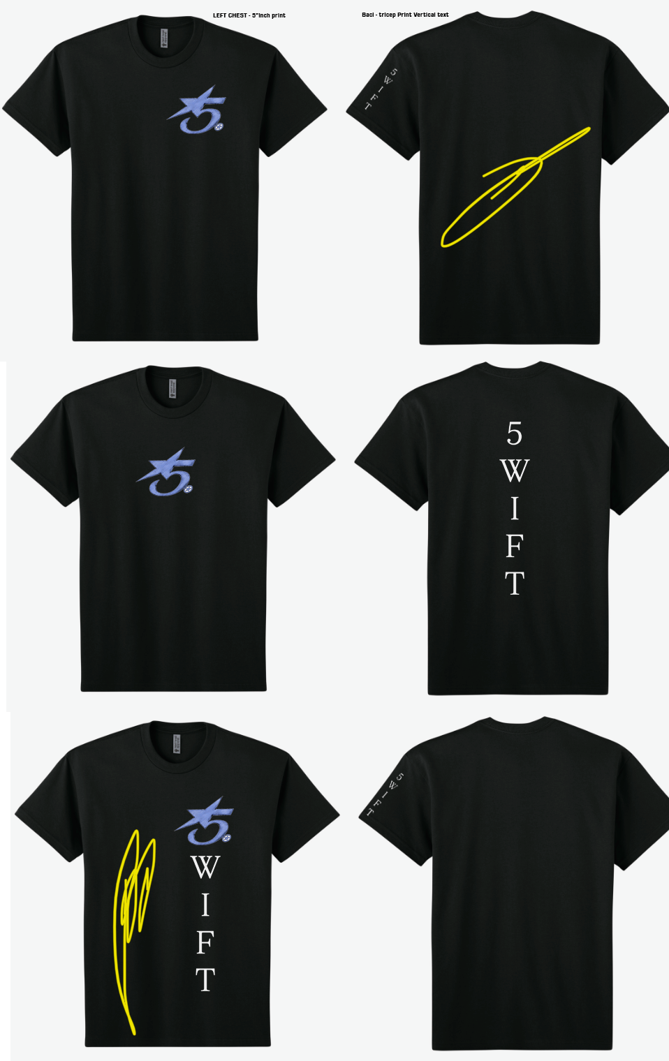 5wift T-shirts & Hoodies - 35 total