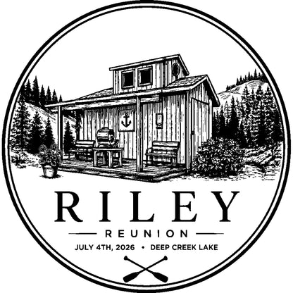 Riley Reunion Circle Tshirts & sweatshirts - 46 pieces