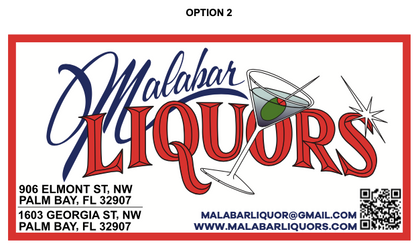 Malabar Liquors Business Cards