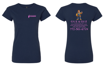 Guz & Guz Carpentry - 100% Cotton Short Sleeve Shirts, Long Sleeve Shirts, Polos - 15 pcs