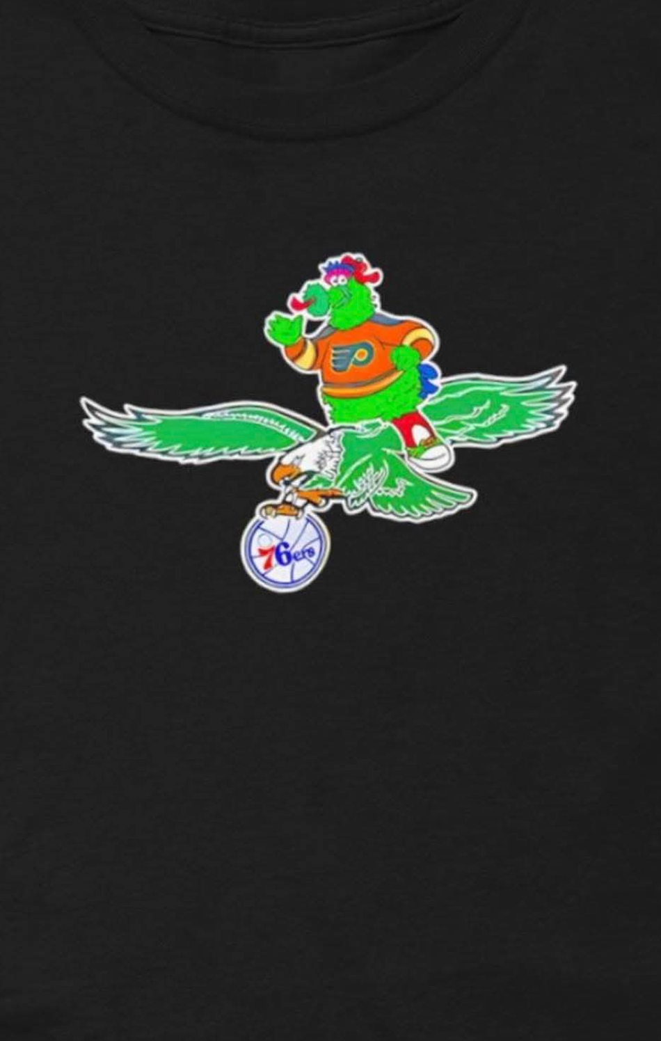 Custom Philly 76ers Shirt - 1 pc