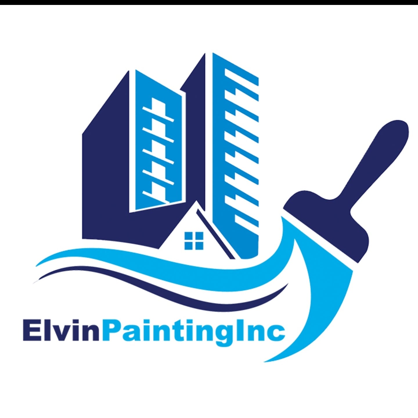 Elvin Painting Inc 100% Polyester long sleeve t-shirts - 2 qty