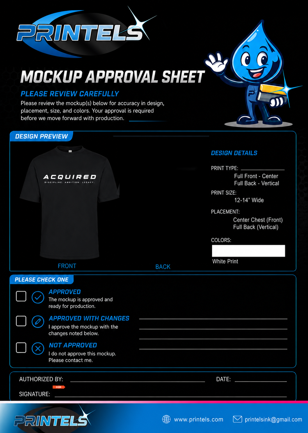Acquired - 100% Polyester Short Sleeve Shirts - 10 pcs
