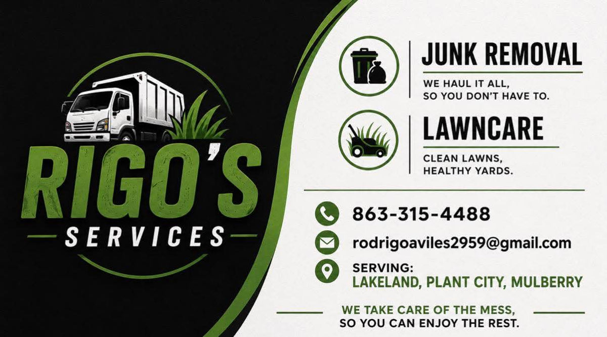Rigo's Services Custom order