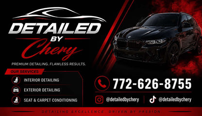 Detailed by Chery Business Cards - 50 pcs