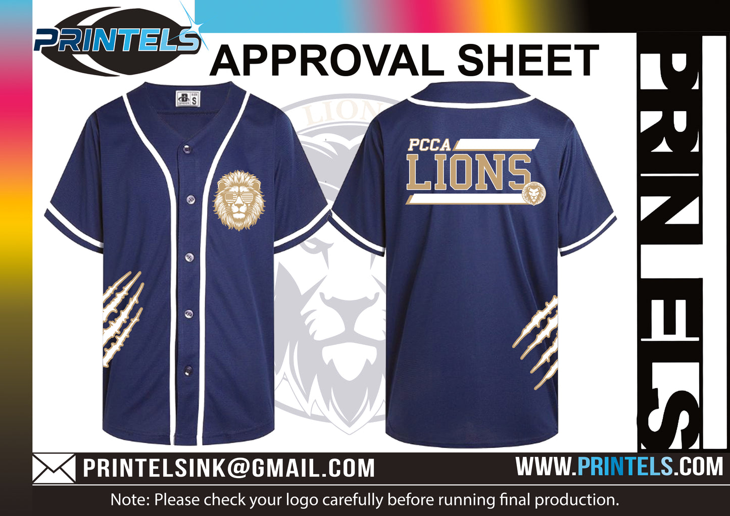 PCCA Jerseys for Whitney
