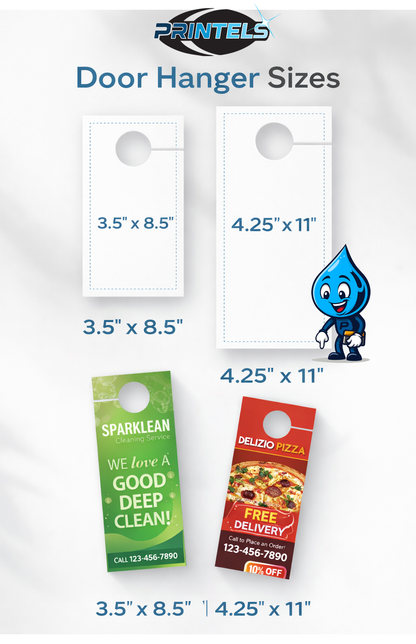 BlueCrest Lawn & Landscape - Business cards & Door Hangers